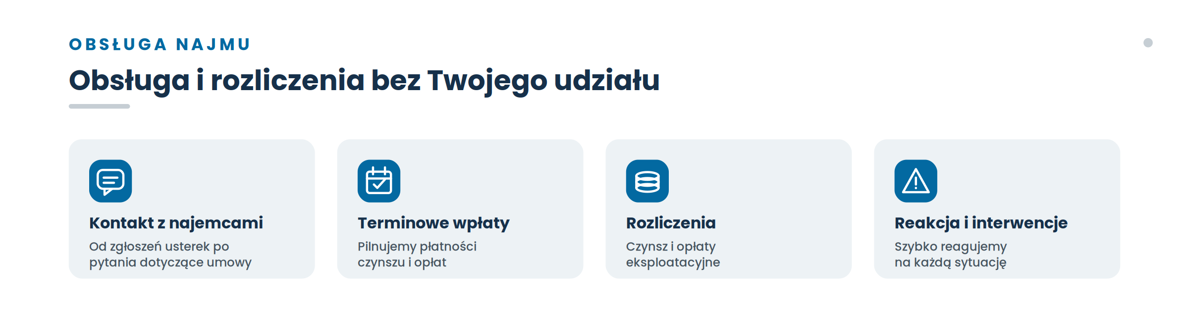 Obsługa najemców i rozliczenia bez Twojego udziału